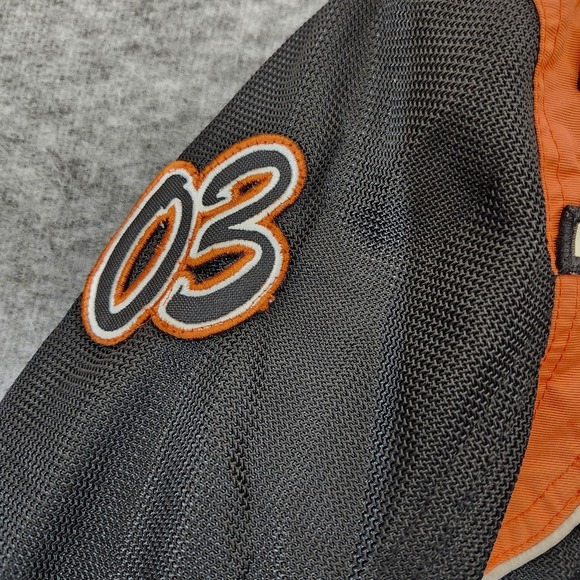 Harley Davidson Women Cora Mesh Racing Riding Bike Jacket Black Logo XL - Picture 15 of 16